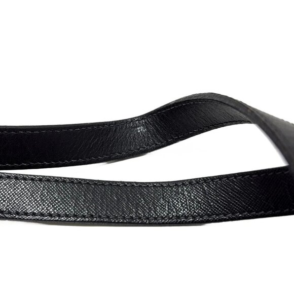 Auth PRADA - Black Nylon Leather Tote Bag - Picture 8 of 13